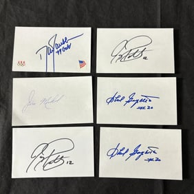 Hockey Player Autograph lot