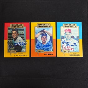 Marichal, Wilhelm, Roberts Auto Baseball Cards