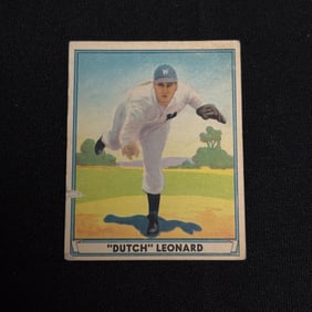 Dutch Leonard 1941 Play Ball Baseball Card