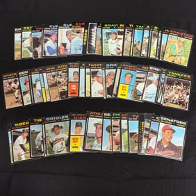 1971 Topps Baseball Card lot