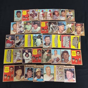 1962 Topps Baseball Card lot
