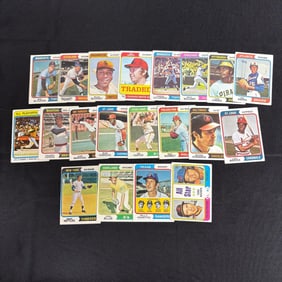 1974 Topps Baseball Card lot