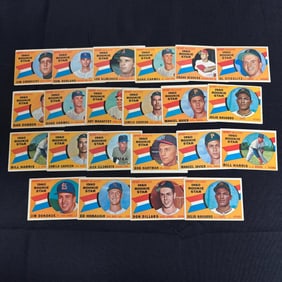 1960 Topps Rookie Stars Baseball Cards