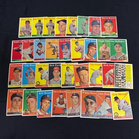 1958 Topps Baseball Card lot