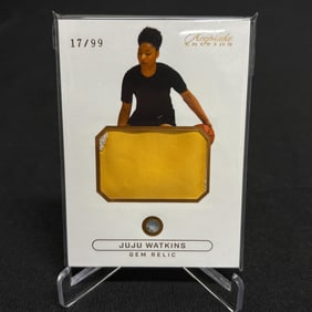 Juju Watkins Gem Relic Basketball Card #/99