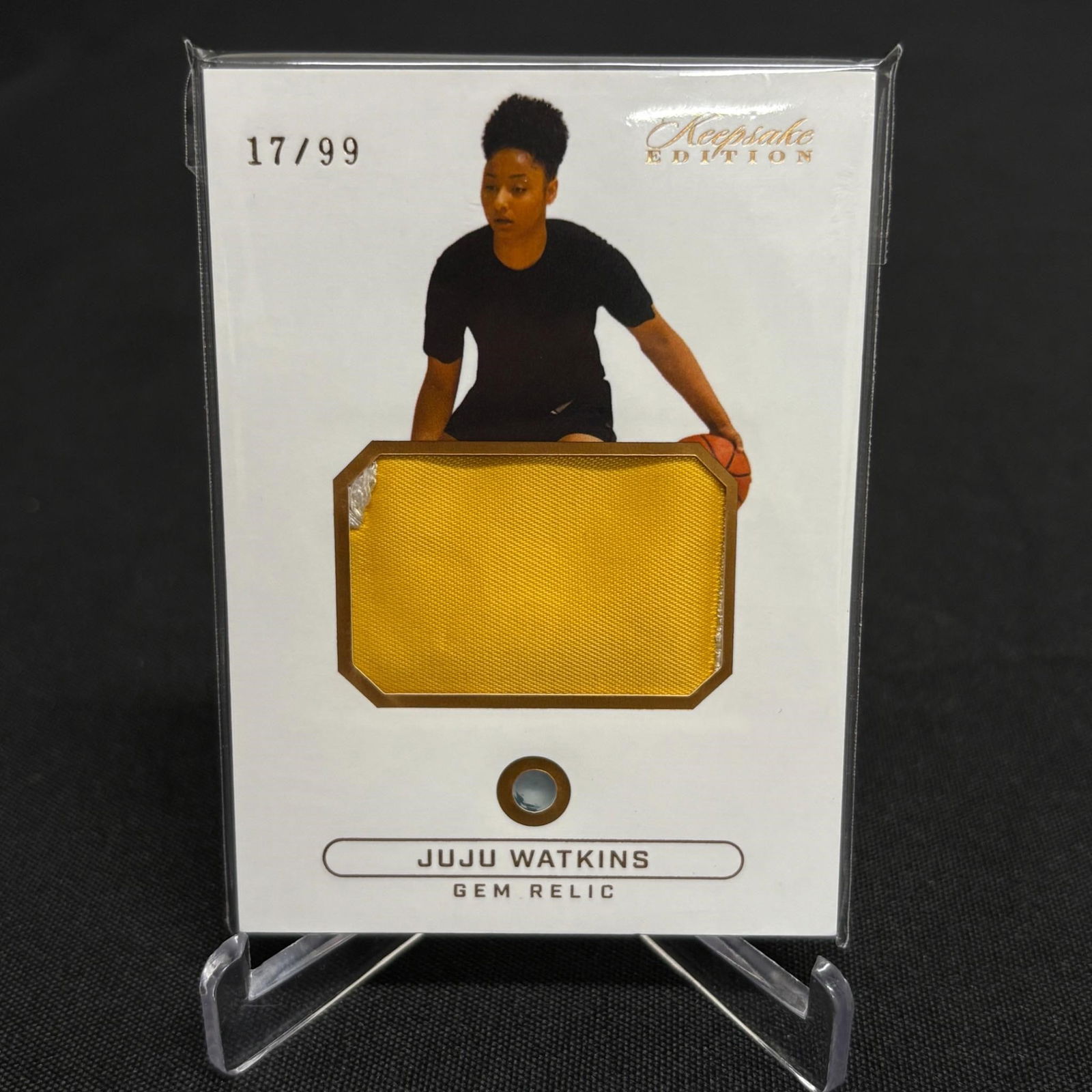 Juju Watkins Gem Relic Basketball Card #/99 (1 of 2)