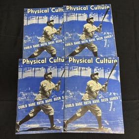 1948 Issue of Physical Culture, Babe Ruth Cover