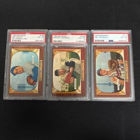PSA 4 Bowman 1955 Baseball Cards, Palica