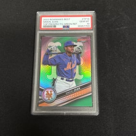 PSA 10 Simon Juan Green Ref Top Prospects #/99