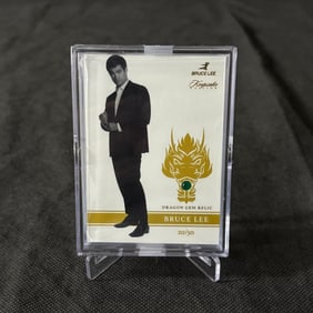 Bruce Lee Dragon Gem Relic Card #/50