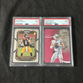 PSA 9 Kenny Pickett, Jaren Hall #/25