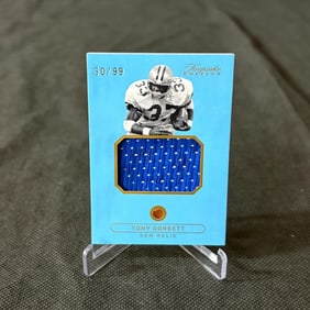 Tony Dorsett Gem Relic #/99 Blue