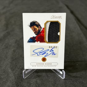 Simone Gagne Gem Patch Auto #/50