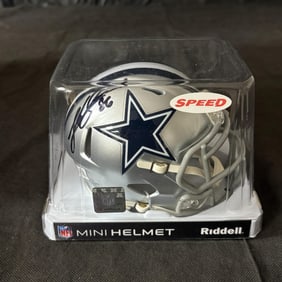 Luke Schoomaker Sig Mini Helmet Beckett COA
