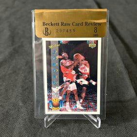 Michael Jordan 1993 Upper Deck Beckett Review 8
