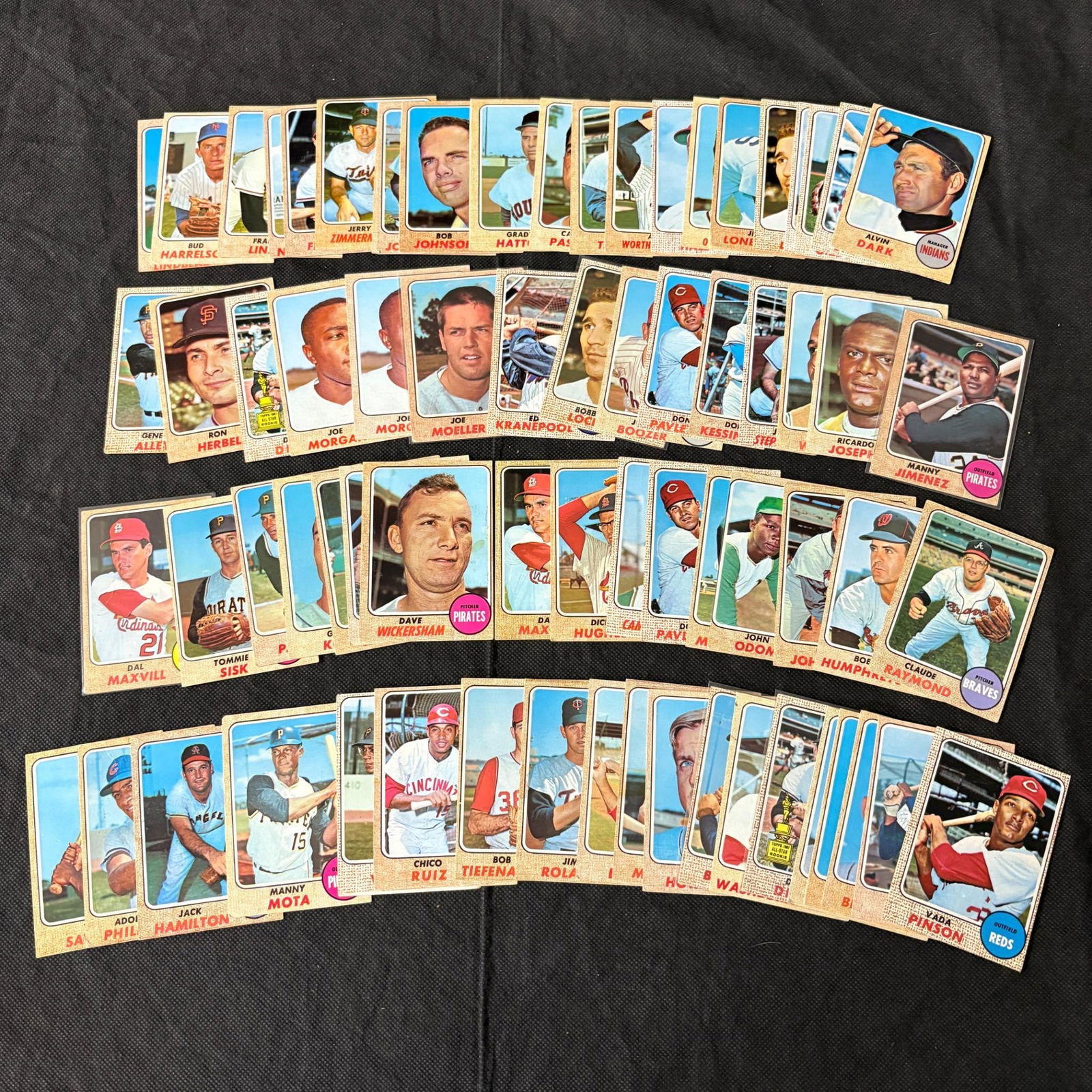 1968 Topps Baseball Card lot (1 of 2)