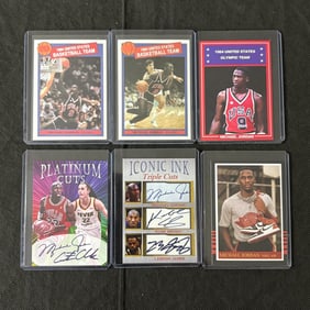 Michael Jordan Reprint, Facsimile Auto Cards