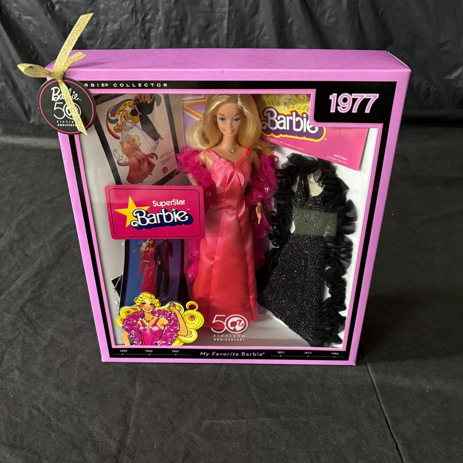 1977 Superstar Barbie 50th Ann NIB (1 of 2)