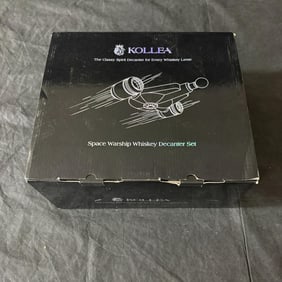 Spaceship Whiskey Decanter NIB