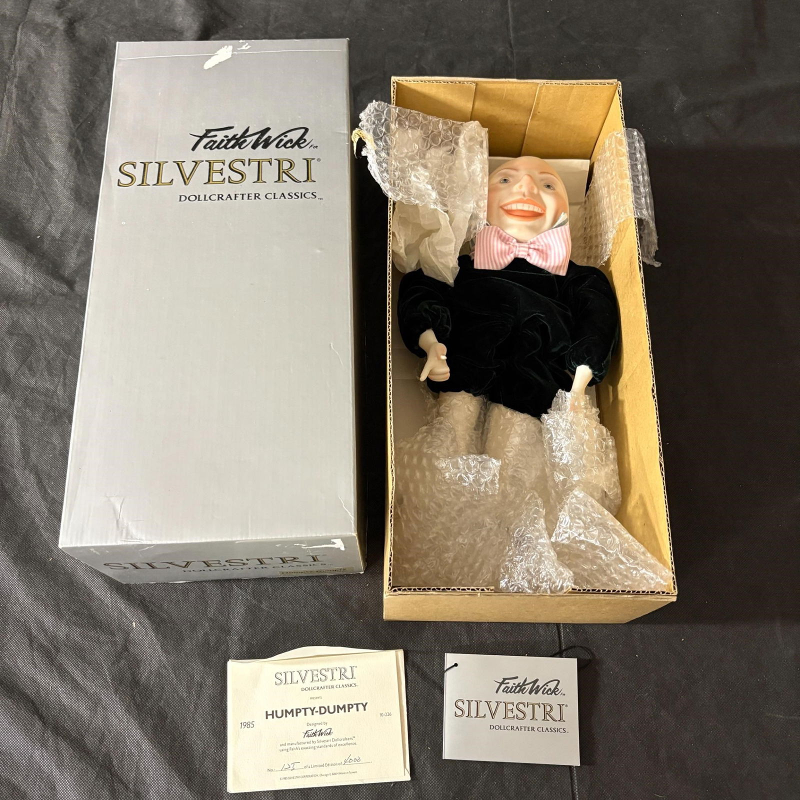 NIB Humpty Dumpty 1986 Faith Wick Doll (1 of 5)