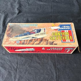 1974 Ideal Evel Knievel Boxed Playset