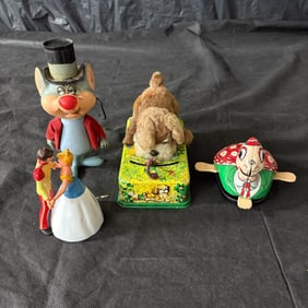 Vintage Toy lot, 1970 Bong Bunny +