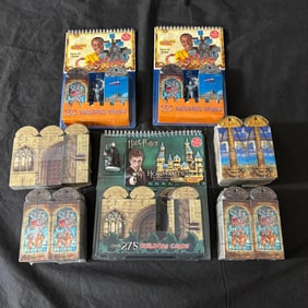 Sealed Building Cards Sets, Harry Potter +