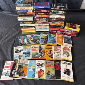 Large Collection of Vintage and Modern Scifi Books