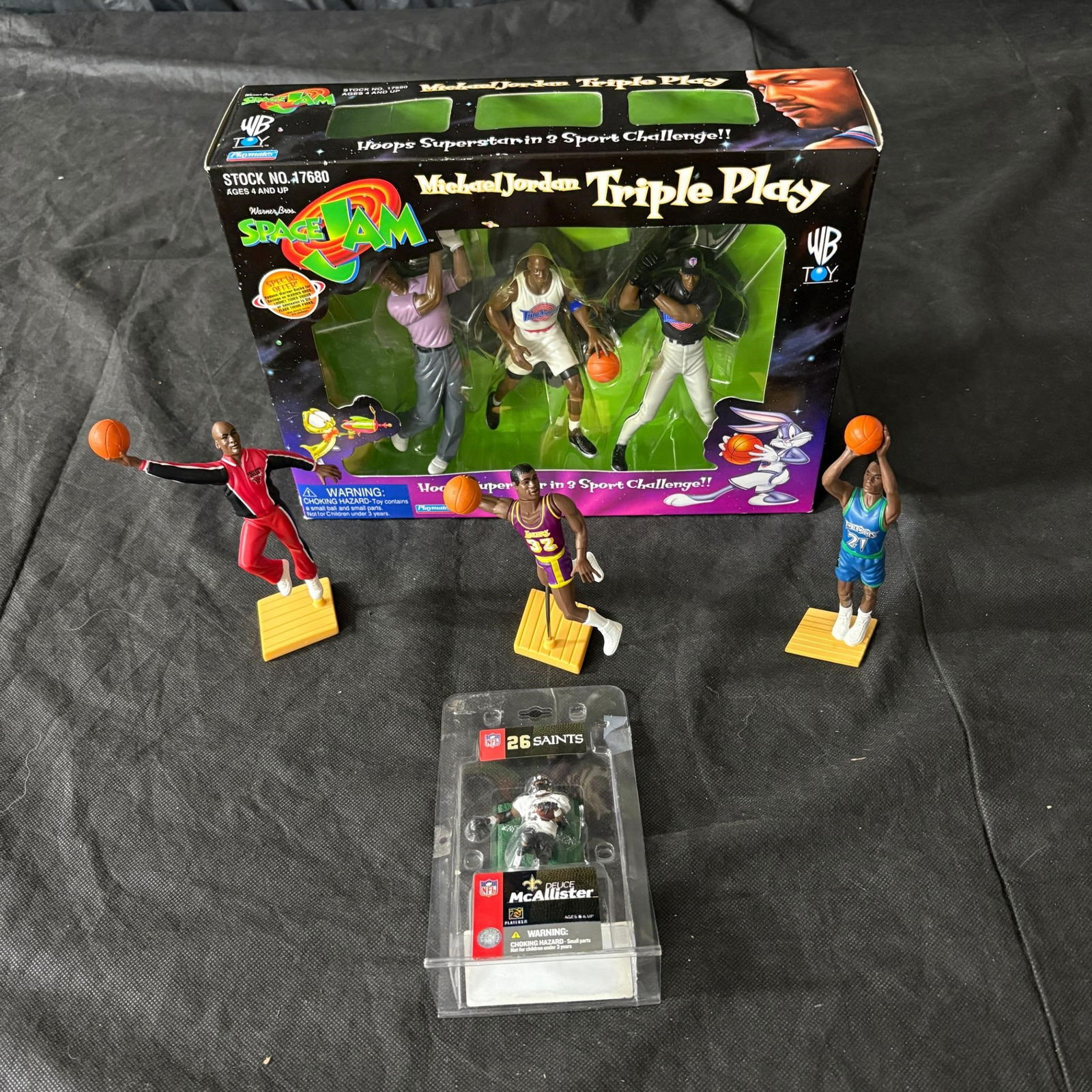 Michael Jordan Triple Play Space Jam NIB + (1 of 4)