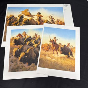 Frank McCarthy Splitting the Herd Prints