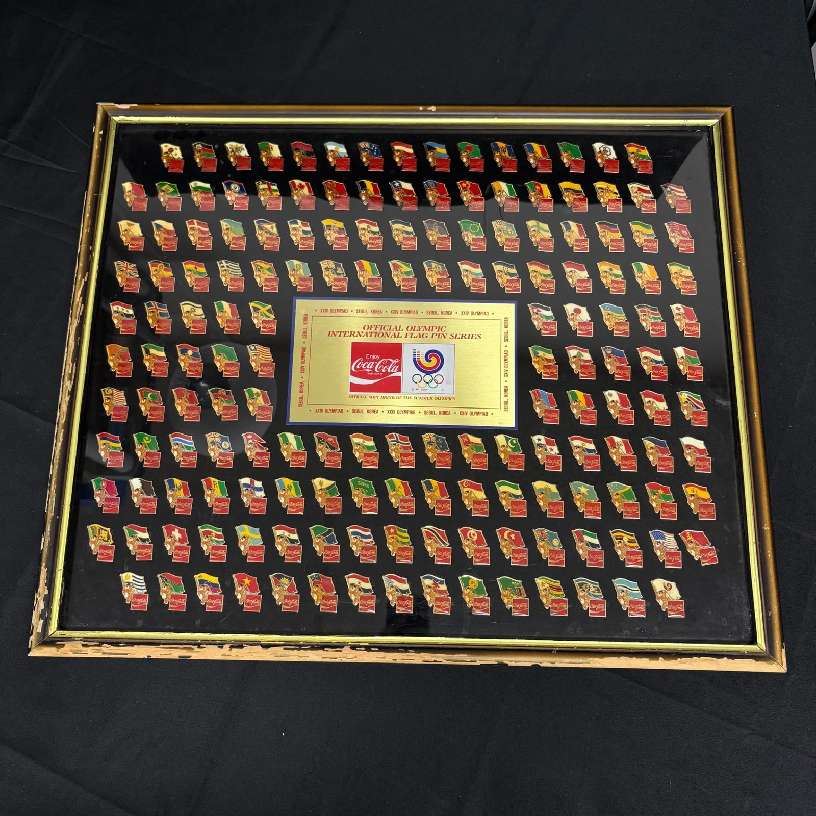 Vintage CocaCola Olympic Pin Collection (1 of 3)