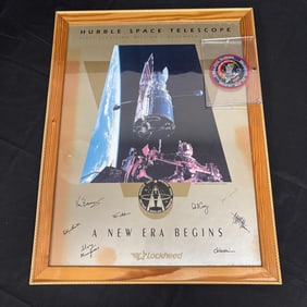 Hubble Space Telescope Mission Sig Poster, Patch