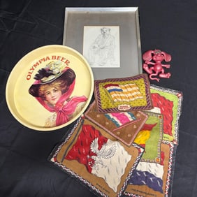 Olympia Beer Serving Tray, + Collectibles