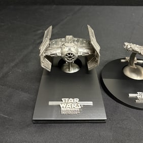 Limited Edition Star Wars Metal Statues