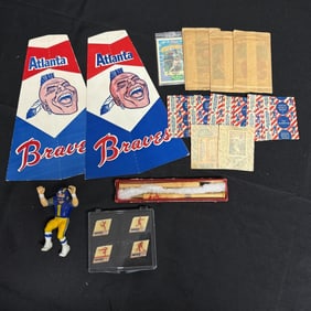 Vintage Sports Collectibles, Sealed Post Packs +