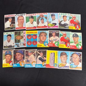 1960s Topps Baseball Card lot