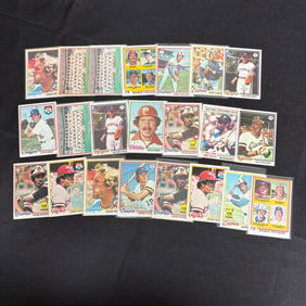 1978 Topps Baseball Card lot