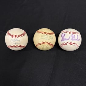 Signed Baseballs + OAL Baseball