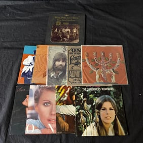 Mixed lot of Records, Olivia Newton John
