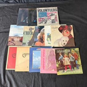 Mixed Lot of Records, Cher, Streisand +