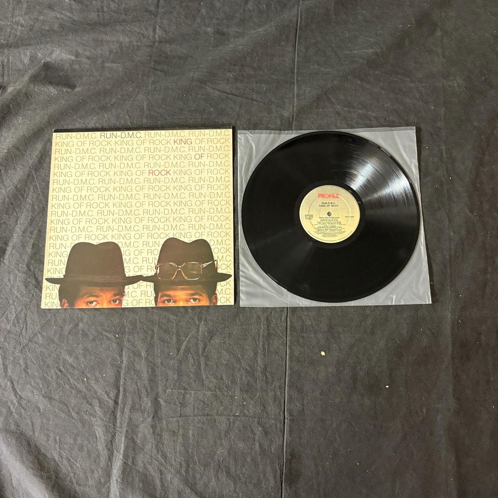 Run DMC King of Rock Record (1 of 1)