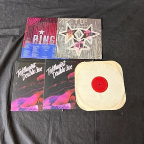 Rock Records Lot, Nugent, ZZ Top, +