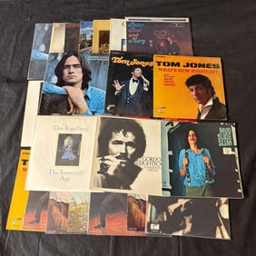 Mix lot of Records, Tom Jones, James Taylor +
