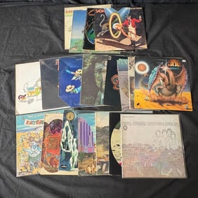 Mix lot of Records, Camel, Saga +