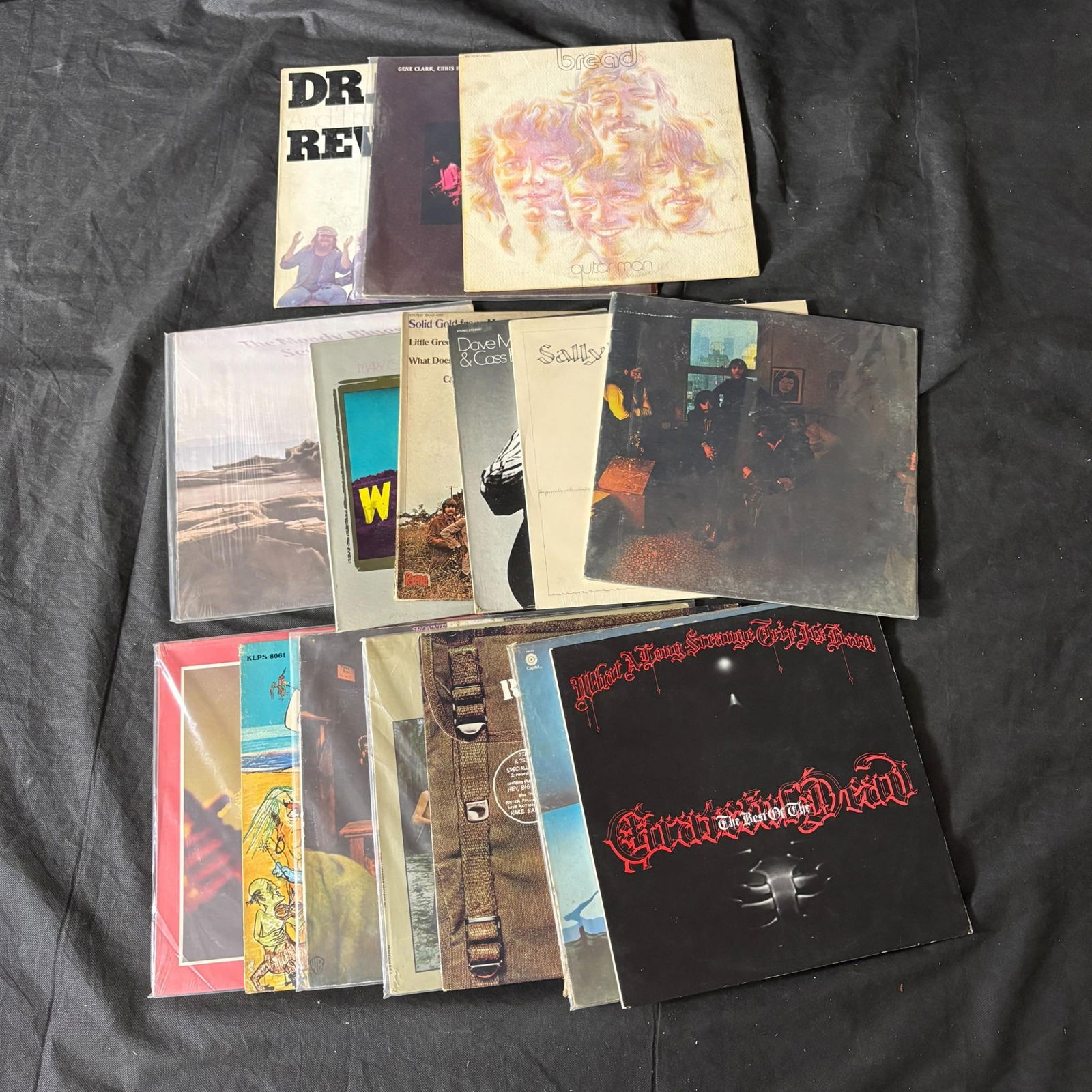 Mix lot of Records, Grateful Dead + (1 of 3)