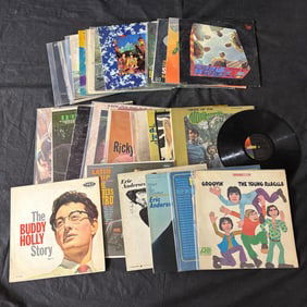 Misc Lot of Records, Buddy Holly