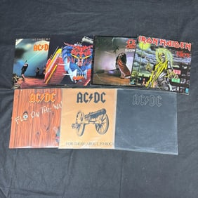 Iron Maiden, Ozzy, Judas Priests, ACDC Records