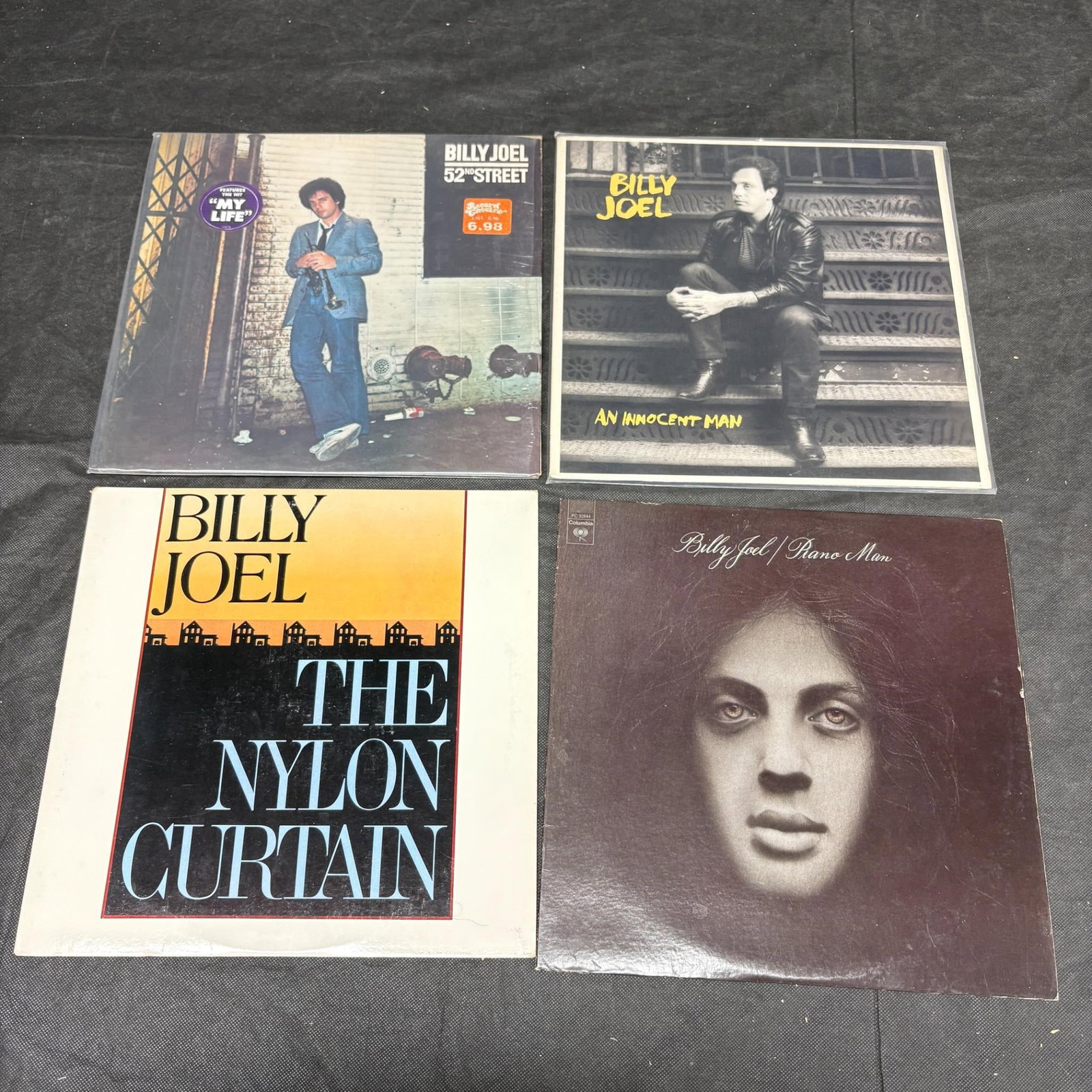 Billy Joel Records: Please message us if you would like us to check an album in this lot, or if you would like an in-person, or virtual viewing. We noticed putting the album lots together that there were a few missing Vi