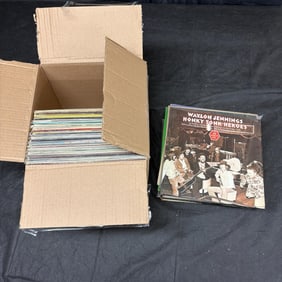 Box of Country Music Records