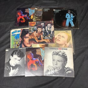 David Bowie Records w/Diamond Dogs